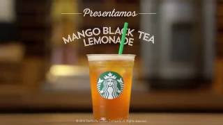 Starbucks México | Presentamos Mango Black Tea Lemonade