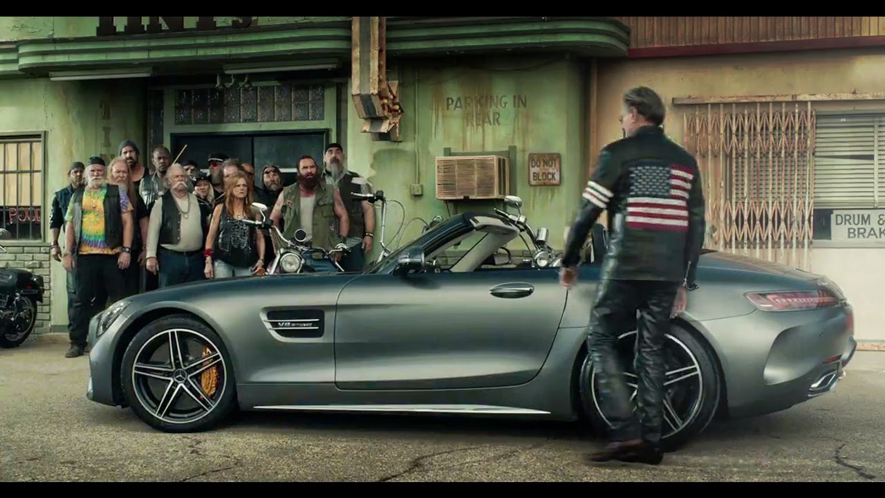 Super Bowl 2017 Mercedes AMG GT C Roadster - Born To be Wild