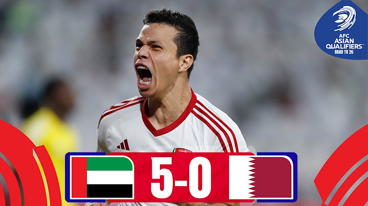 Lima's one man show! | United Arab Emirates - Qatar | Highlights #AsianQualifiers - Road To 26