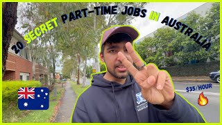 20 SECRET PARTTIME JOBS IN AUSTRALIA|INDIANS IN AUSTRALIA