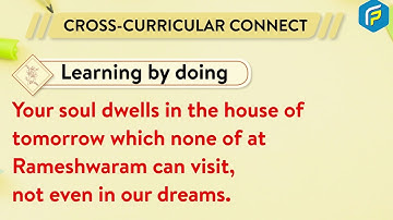 Franklin English Reader Class 8 - Chapter - 4 Kalam