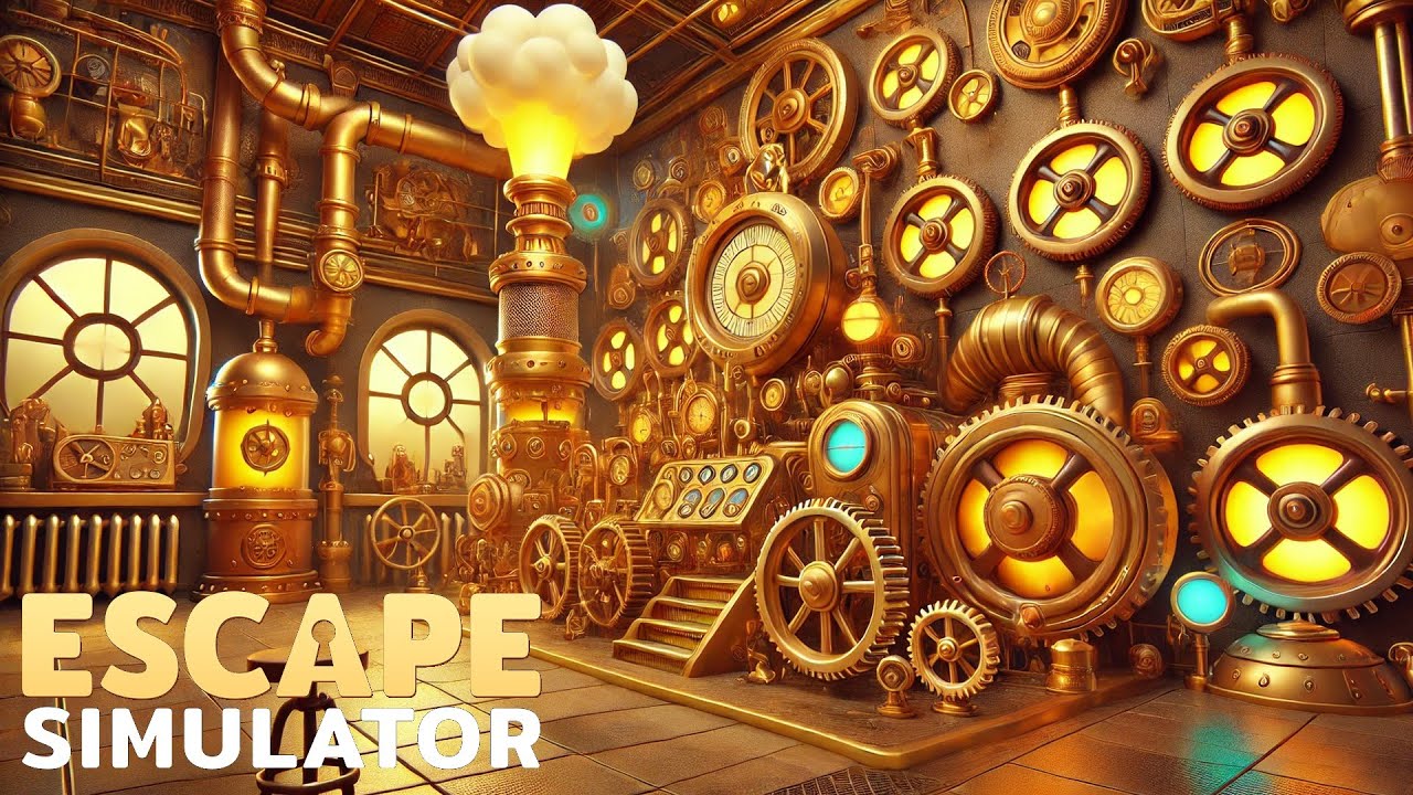 [Escape Simulator] - Steampunk - Salle des machines - YouTube