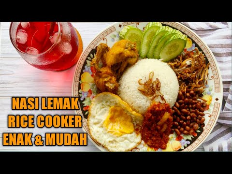 Resep Nasi Lemak Rice Cooker