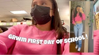 GET READY WITH ME: first day of junior year + VLOG