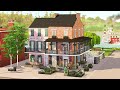 NEW ORLEANS CAFÉ & APARTMENT ☕ (Disney inspired) | The Sims 4 Speed Build