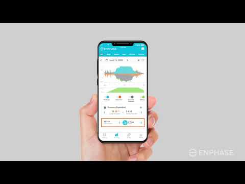 Introduction to the Enlighten Mobile App for Enphase Home Energy Monitoring