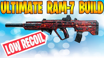 ✅NEW Best RAM-7 LOADOUT Low Recoil *AND* MAX Damage & Range! COD Warzone