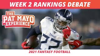 2021 Week 2 Rankings, Start’em, Sit’em, Sleepers | 2021 Fantasy Football Rankings