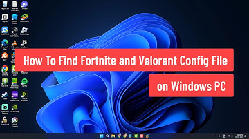 How To Find Fortnite and Valorant Config File (2025)
