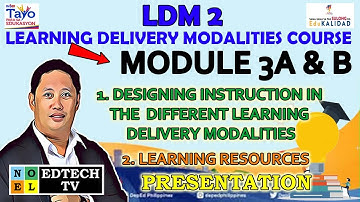 LDM 2 MODULE 3 A AND B PRESENTATION