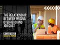 The Relationship Between Pricing, Overhead and Job Cost