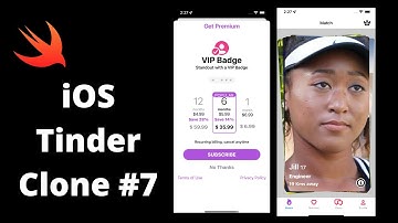 Tinder Clone in Swift with UIKIT and SwiftUI #7: Creating The Selected User Screen