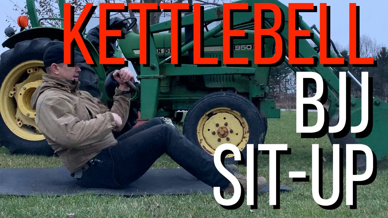 Kettlebell Bjj sit-up - activity specific preparedness 