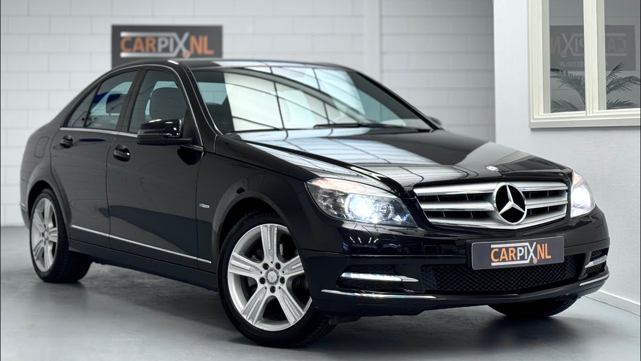 Mercedes Benz W204 C200 CGI, walkthrough, exterior, interior and acceleration! 