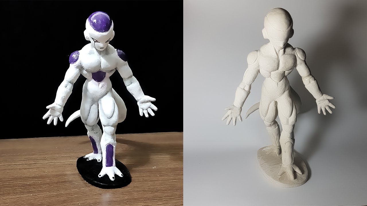 Sculpting Frieza