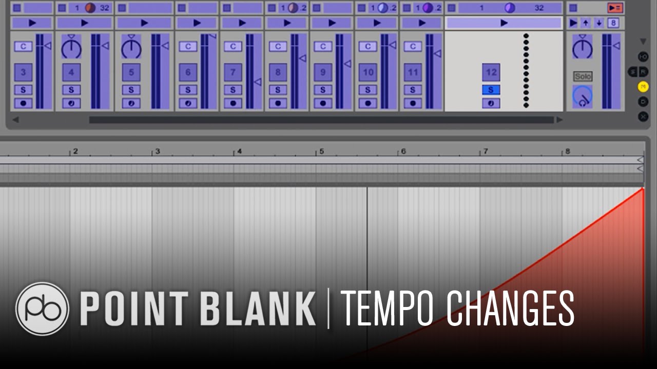 Ableton Live Tutorial: Exponential Tempo Changes in Session View - YouTube