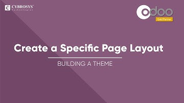 How to create a specific website page layout? | Odoo 14 Tutorial