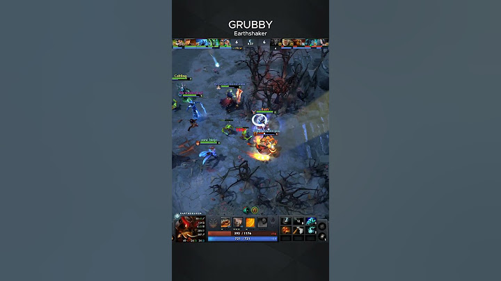 Grubby Earthshaker hitting level 6 at the right time🔥 #dota2 #dota2highlights #dota2gameplay #shorts