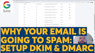 Why Is My Email Going To Spam? Fix: Set up DKIM & DMARC In G Suite