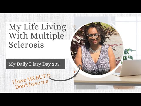 My Life Living With MS | Diary Day 203 | Sleep Deprived