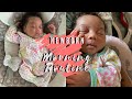 NEWBORN MORNING ROUTINE | 2 Weeks Old