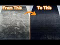 Restoring a Dirty Gray Rug to Its Former Glory | Professional Rug Cleaning Secrets to Look New Again
