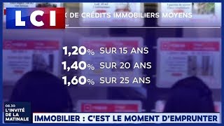 Immobilier : c'est le moment d'emprunter