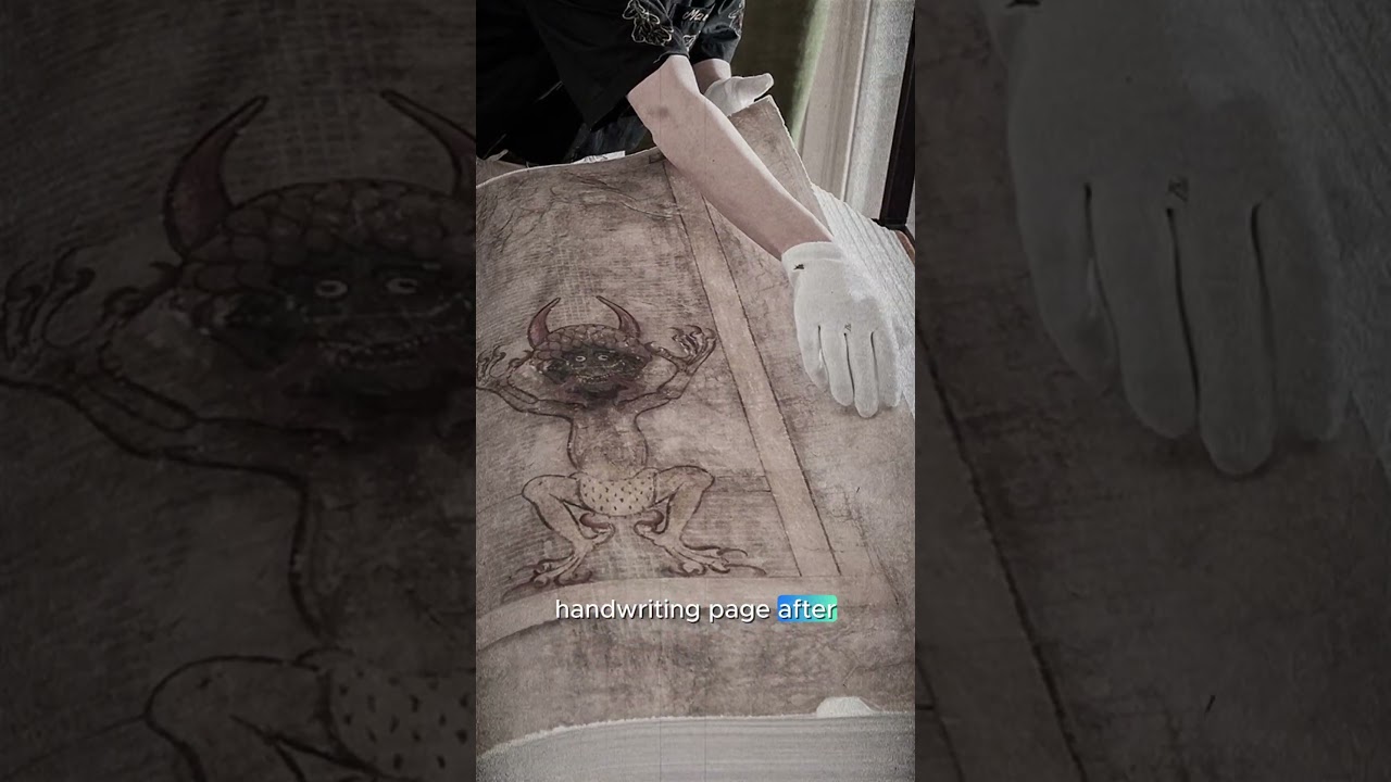 The Devil's Bible: The Truth Behind History's Darkest Manuscript #history #ancienthistory #shorts