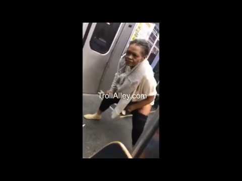 Nasty Woman Piss on Subway (Must Watch!!!!!)