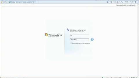 Windows Home Server V2 Beta Code Name Vail build 7495