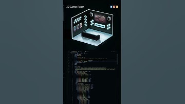3D Gamer Room (ThreeJS🧑‍💻) #coding #programming #2024 #cssanimations #threejs #webdev #gamedev #game