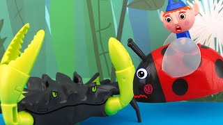 River Monster, Ladybug Gaston Lifeguard, Ben And Hollys Little Kingdom