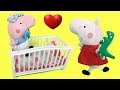 Peppa pig en español:Pepa y regalo del dinosaurio de bebe George pig.Nuevo video de juguetes 2018