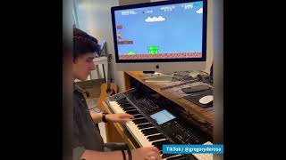 Super Mario Game Sounds played on keyboard |SMS official