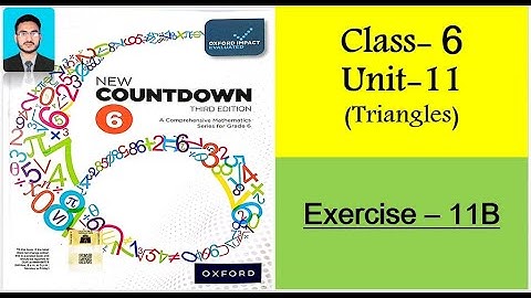 Class 6 Math  Exercise 11B || New countdown third edition class 6 exercise 11B | oxford university