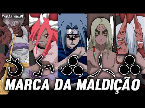 O PODER ESPECIAL DE CADA MARCA DA MALDIÇÃO EM NARUTO 