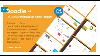 Doodle - The Ultimate Multipurpose Admin Template | Themeforest Download