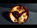 Wood Turning - Red Burl Dish/Bowl