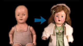 I restored a nearly 100yearold doll | Mary Ann Effanbee 1928 Restoration