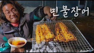 1kg 6만원... [풍천 민물장어] 숯불에 구워먹으면 쳐직입니다