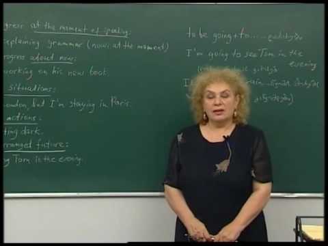 The Present Continuous tense