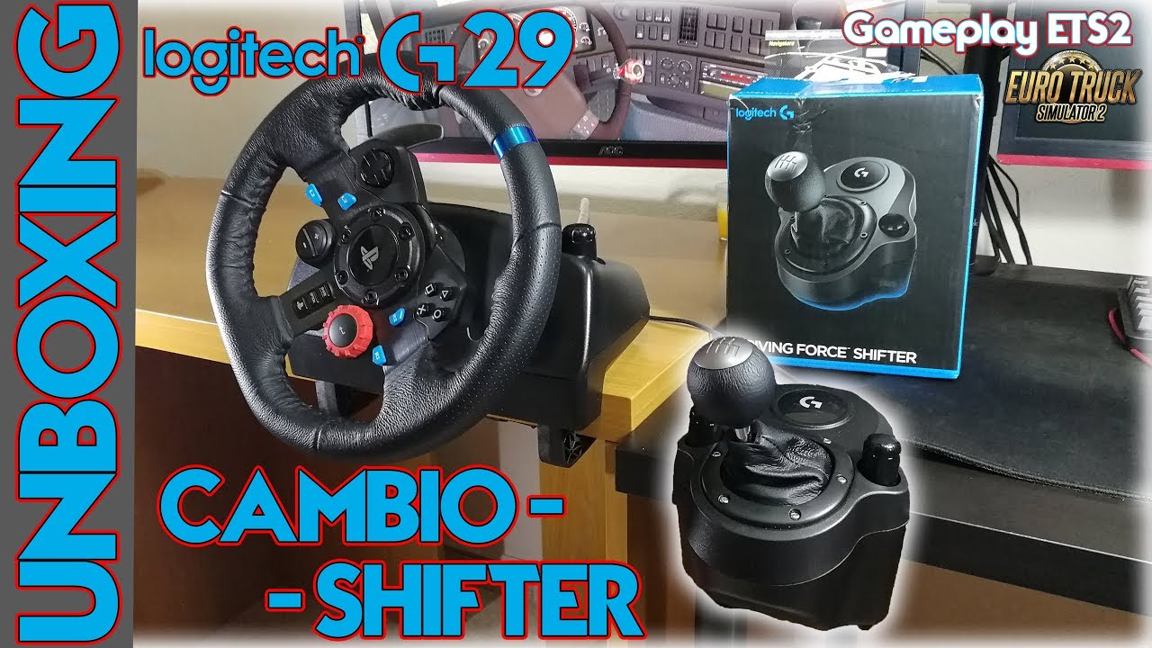 Volante Logitech G923+pedaliera ps4/5+Cambio Logitech+Supporto Omega