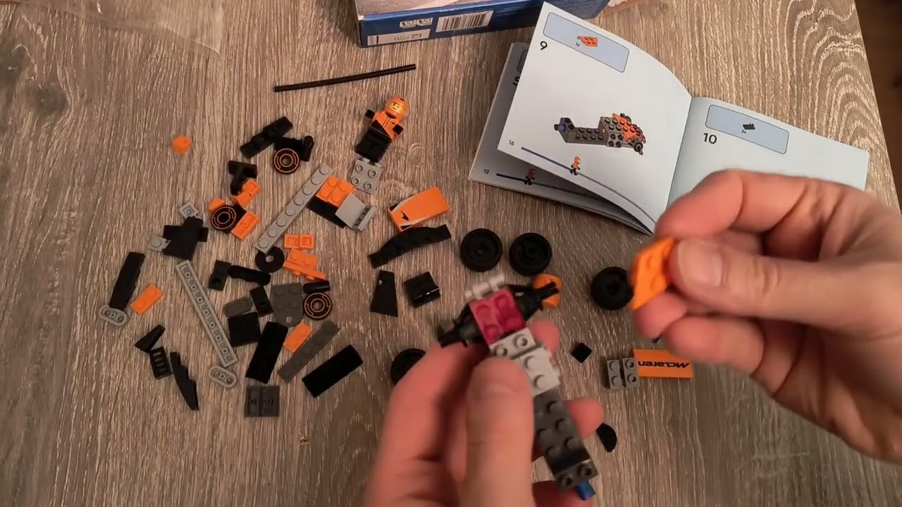 Assembly F1 Lego car - no edit 