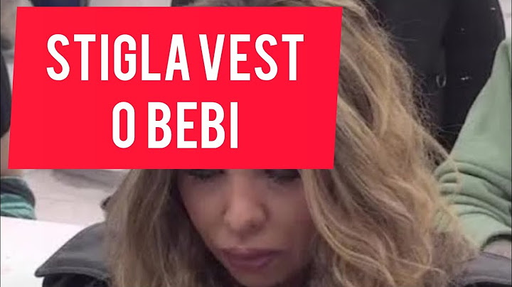 Stigla vest! ONA se OGLASILA o TRUDNOCI Aneli Ahmic
