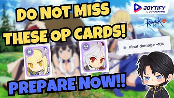 IMPORTANT DPS CARDS YOU DON