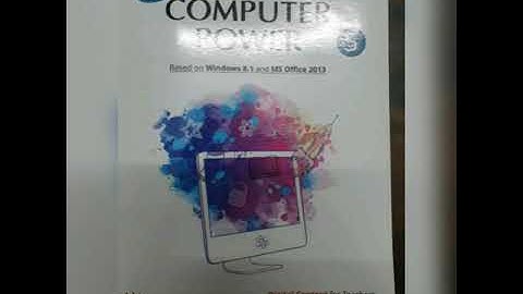 class 5 computer window 8.1