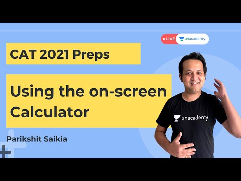 CAT 2021| How to use the on screen calculator| Must known Functions like M-, M+, MS | Parikshit