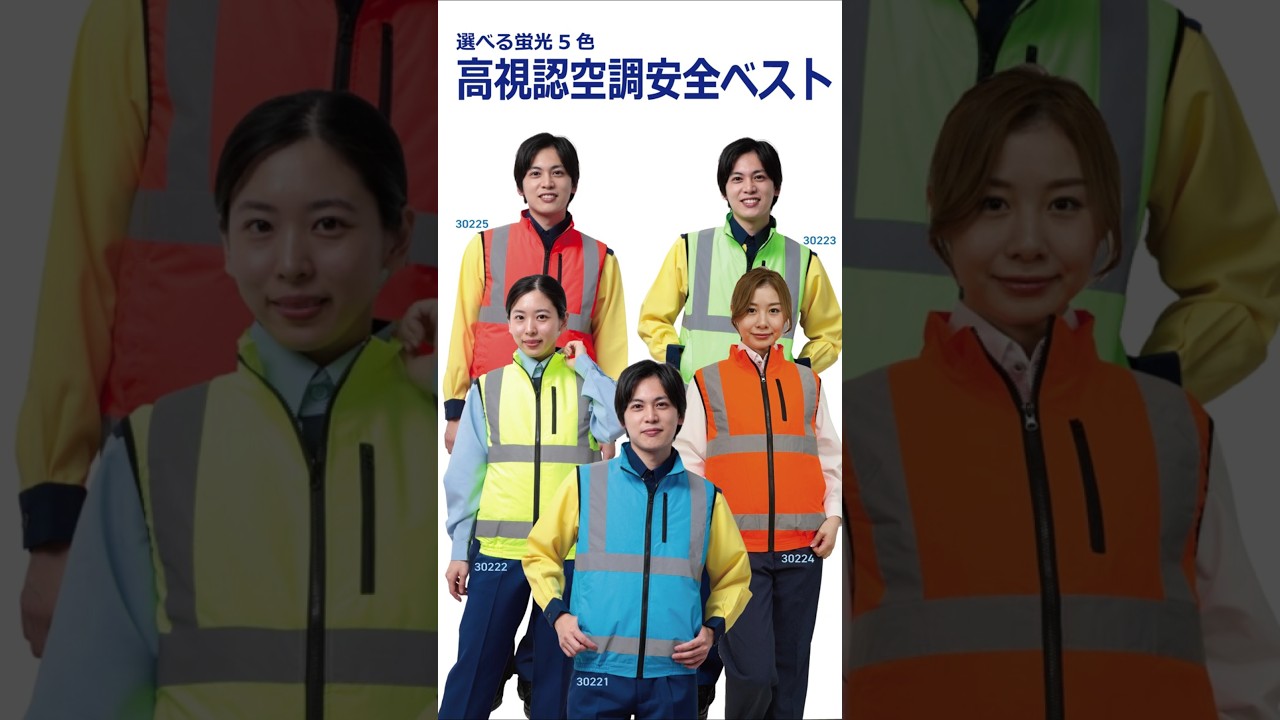 空調警備の服(ユニセックス)イエロー 大容量バッテリーセット