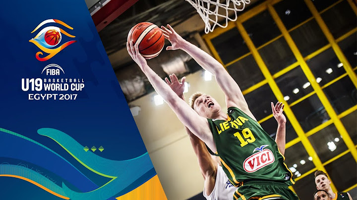 Puerto Rico v Lithuania - Full Game - FIBA U19 Basketball World Cup 2017