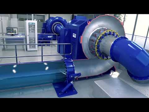 ANDRITZ Hydro turbine animation - Francis